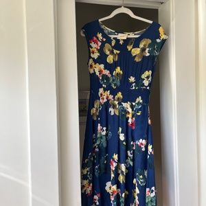 Maeve floral midi dress